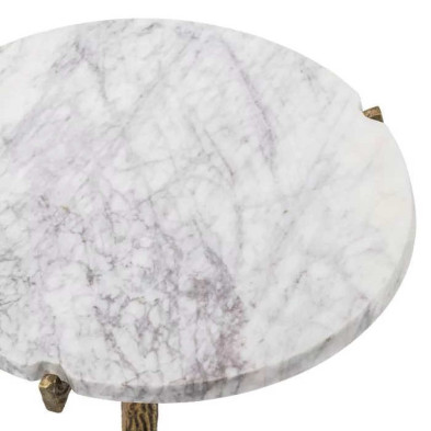 Приставной столик Cortina Oval Eichholtz Tables And Desks 45,5 x 34,5 x 58h nc99541