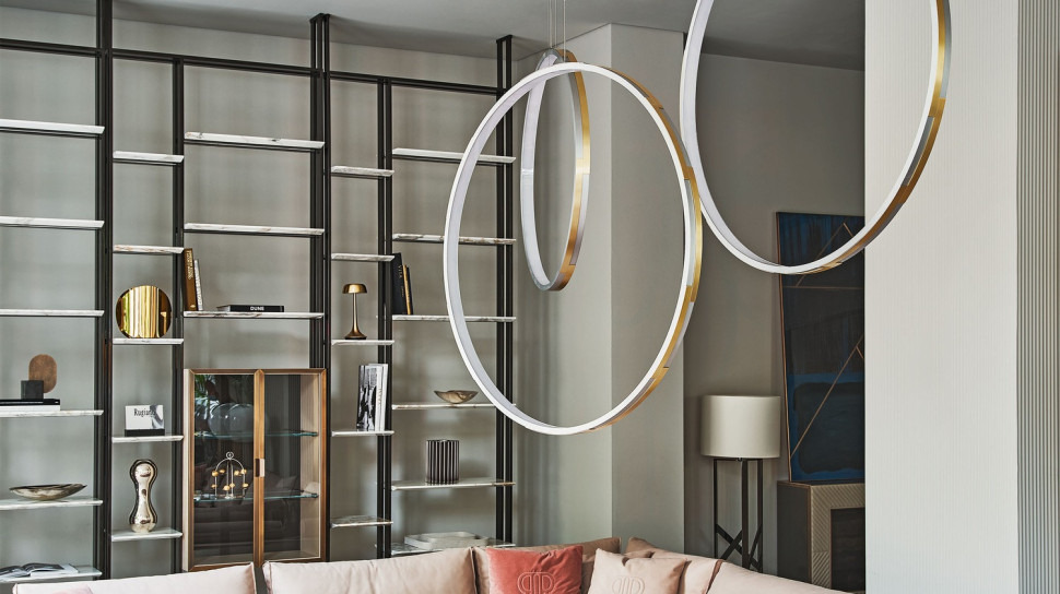 Стеллаж Rugiano Frame Glass
