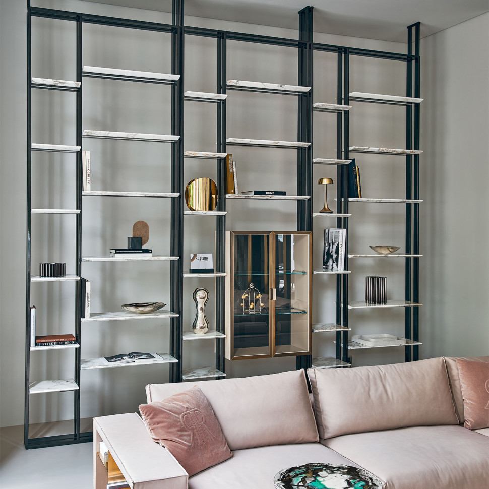 Стеллаж Rugiano Frame Glass