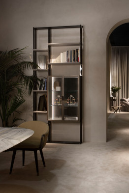 Стеллаж Rugiano Frame Glass