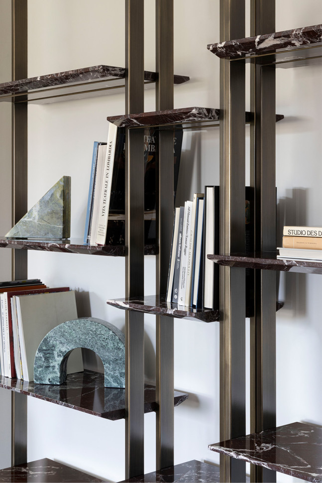 Стеллаж Rugiano Frame Glass