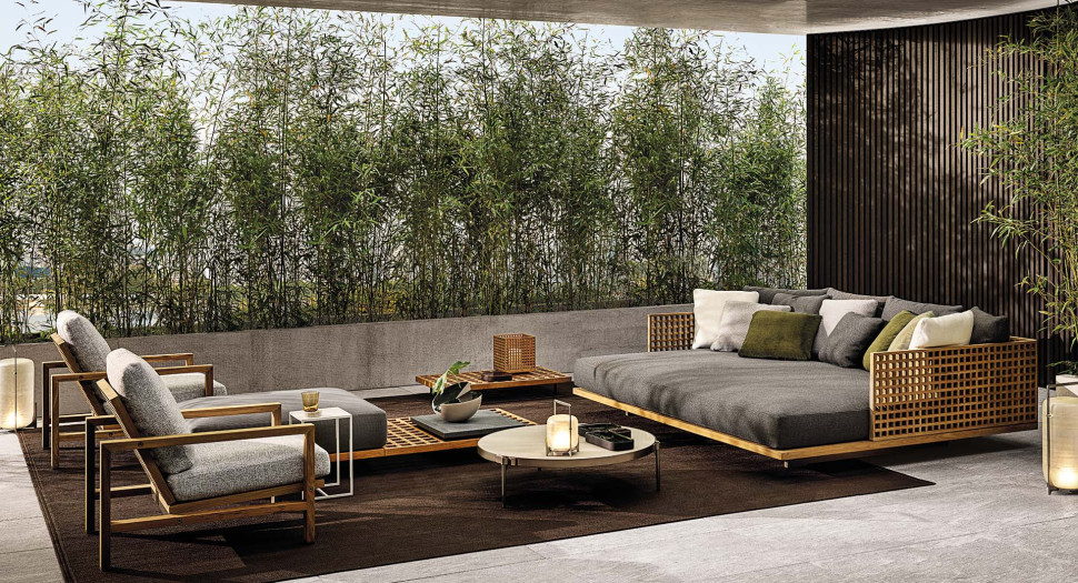 Кушетка Minotti Quadrado