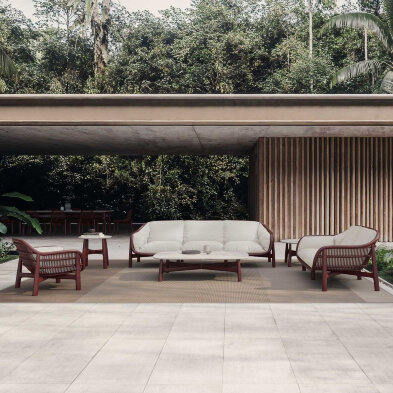 Диван Skld Studio Serra 256 x 97 x h79 см, бургунди