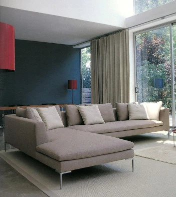 Диван Charles large B&amp;b italia Chl135ls+chl247d
