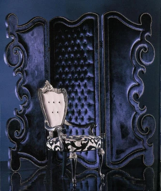 Ширма Meroni Blue rose Paravento 2