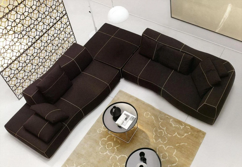 Диван Bend-sofa B&amp;b italia B214cd+b214td+b1p