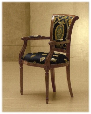 Стул в столовую Morello gianpaolo Blu catalogo 414/K