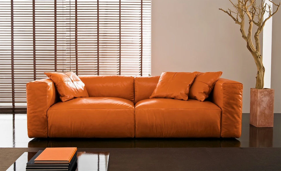 Диван Fluffy Meta design Su misura tailor made Art. 443 dx + 443 sx