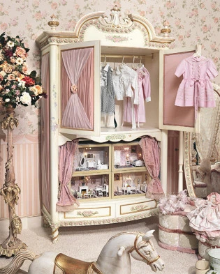 Шкаф в детскую Riva Dolly 7514