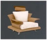 Кресло Super roy Il loft Sofas trend Sr09+sr111