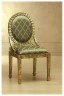 Стул в столовую Morello gianpaolo Blu catalogo 607/K