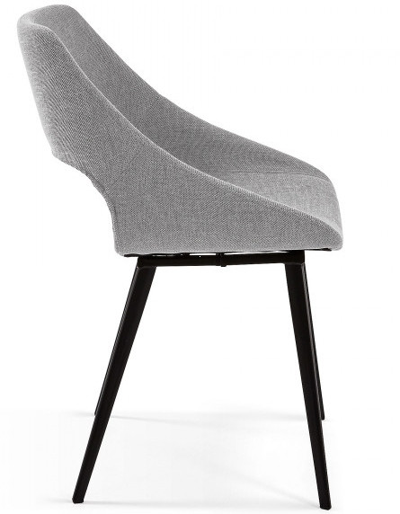 Стул La Forma Hest 51 x 58 x h81 см, светло-серый