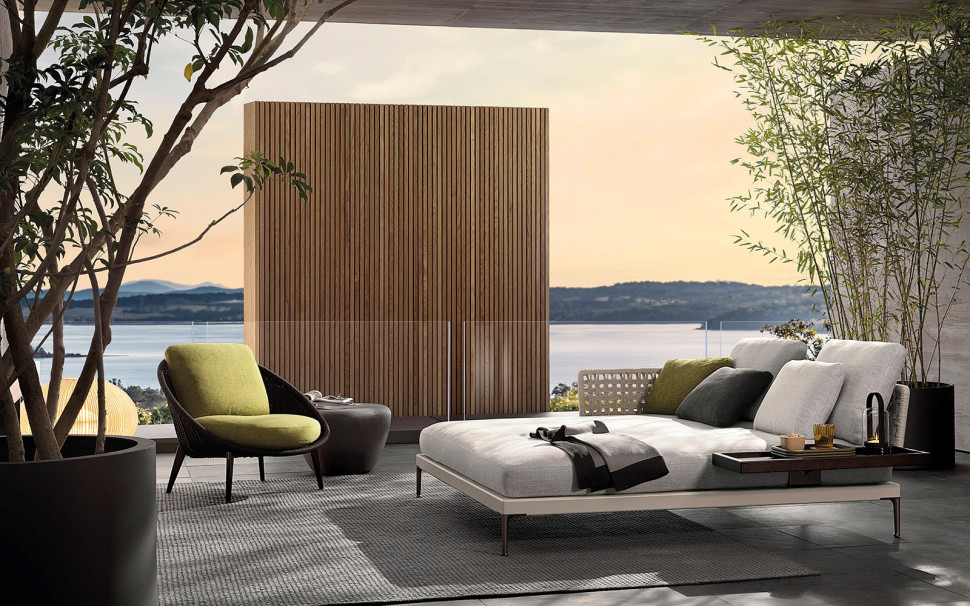 Кушетка Minotti Patio - стиль