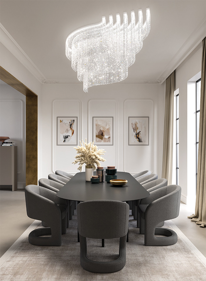 Светильник люстра Masiero Galassia R2 SNG