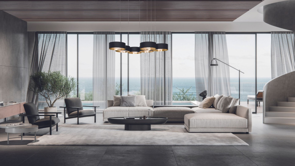 Светильник люстра Masiero Sound Bil5