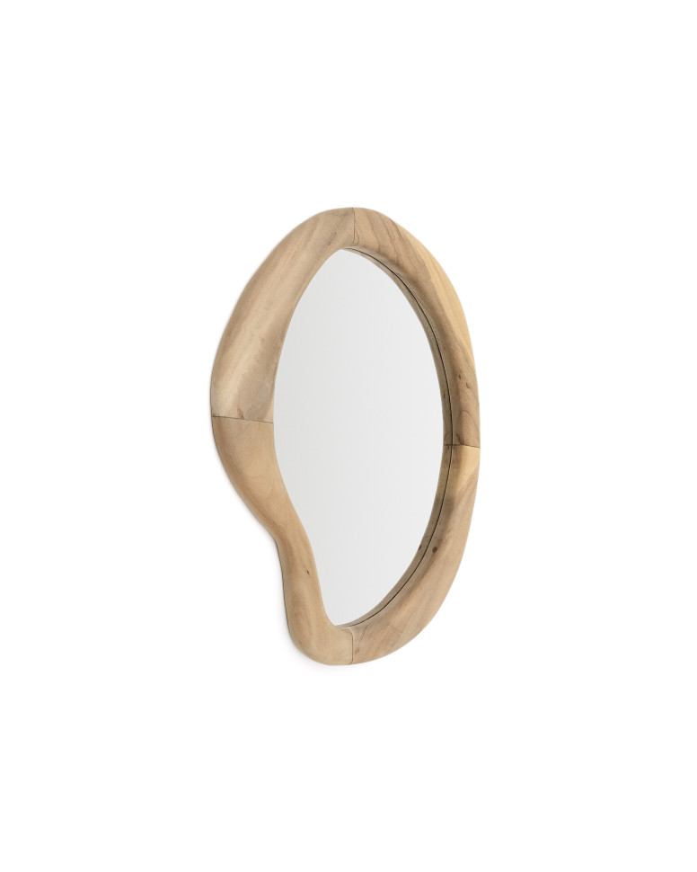 Зеркало La Forma Selem 44 x 4 x h68 см, в деревянной раме с натуральной отделкой