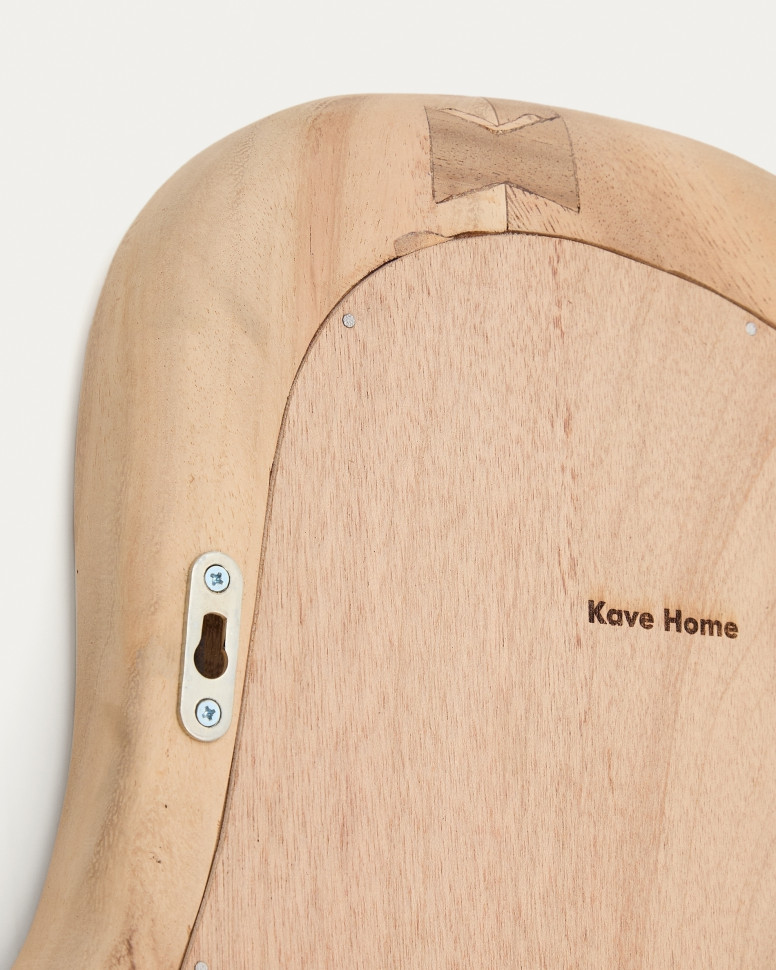 Зеркало La Forma Selem 44 x 4 x h68 см, в деревянной раме с натуральной отделкой