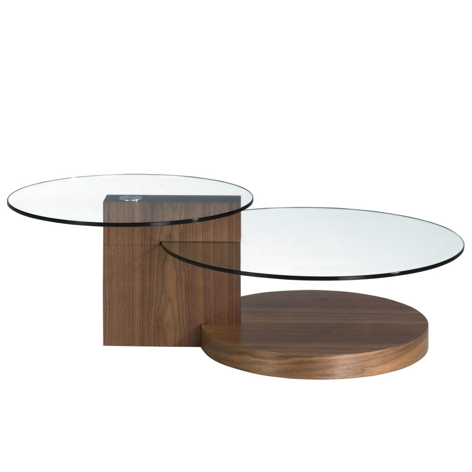 Журнальный столик Angel Cerda Personal LE607-A 120 x 80 x h38 см, цвет орех