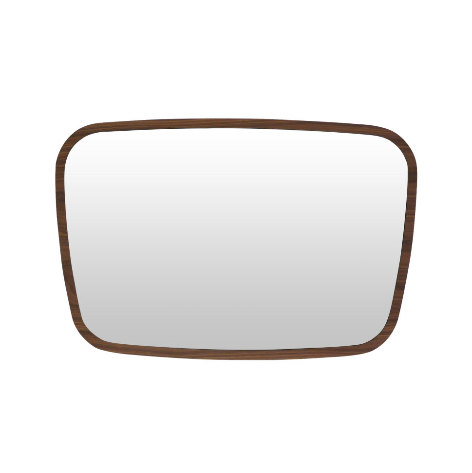 Зеркало Mod Interiors Ronda 76 x 50 x h2,4 см, орех - фото товара