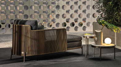 Кушетка Minotti Tape Cord Outdoor
