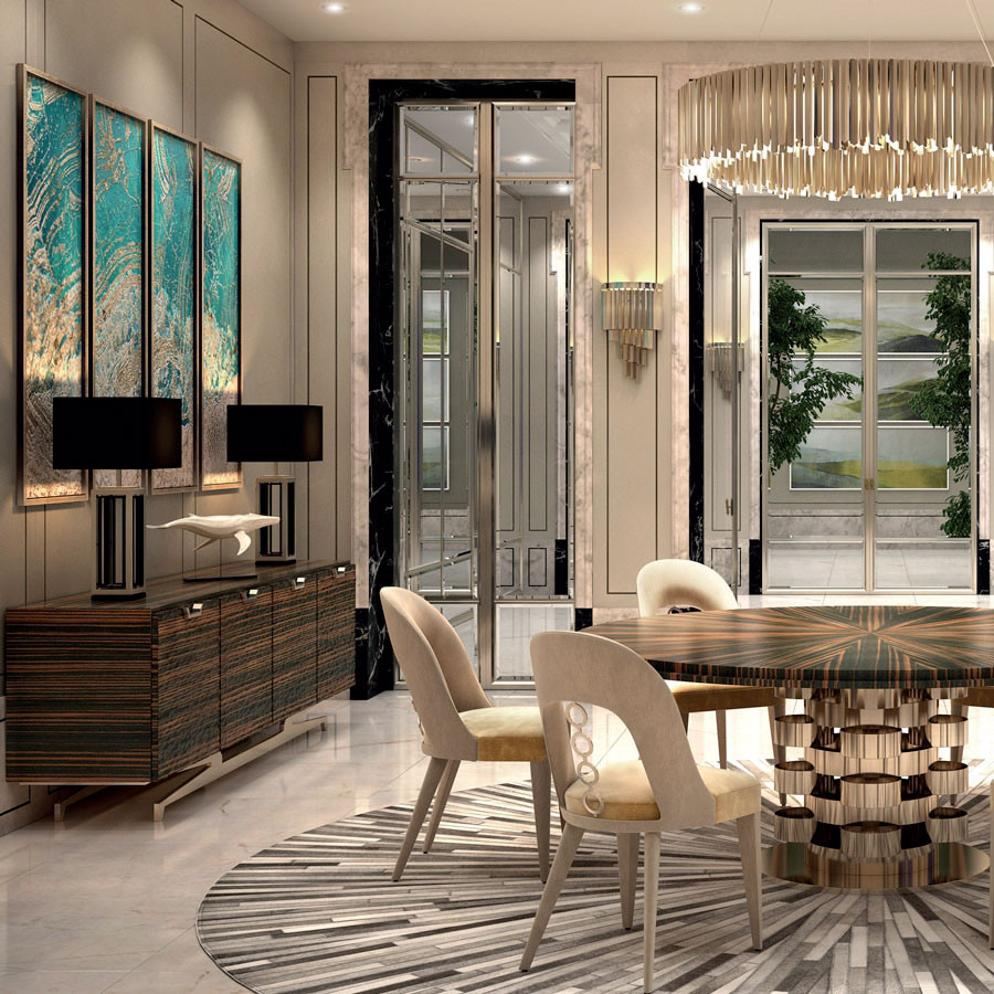 Буфет Asnaghi Wall street