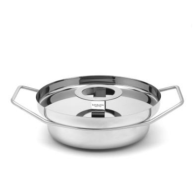 Кастрюля с крышкой KNIndustrie BACK/UP, 4 л, глянцевая сталь