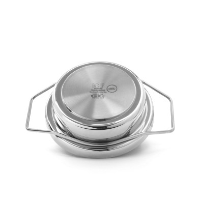Кастрюля с крышкой KNIndustrie BACK,UP, 4 л, глянцевая сталь