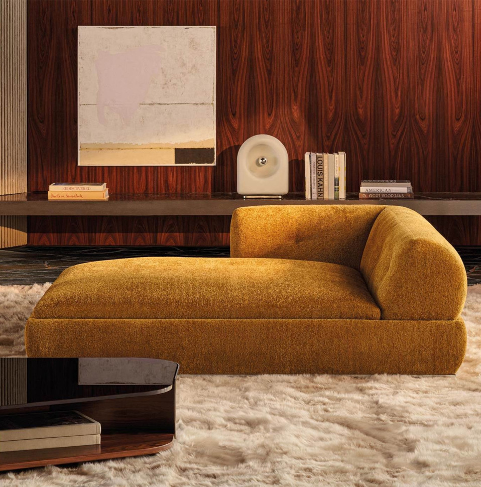 Кушетка Minotti Supermoon - материал