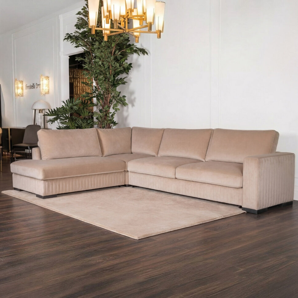 Диван Fratelli Barri Марриотто 325 x 237 x h88 см, микровелюр