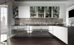 Кухня Gieffe cucine Living supreme Steel 1