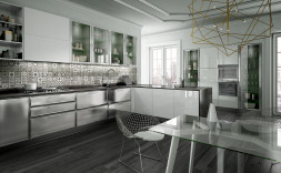 Кухня Gieffe cucine Living supreme Steel 1