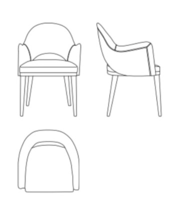 Стул Madison Fratelli Barri Madison 56 x 58 x 86h nc89781