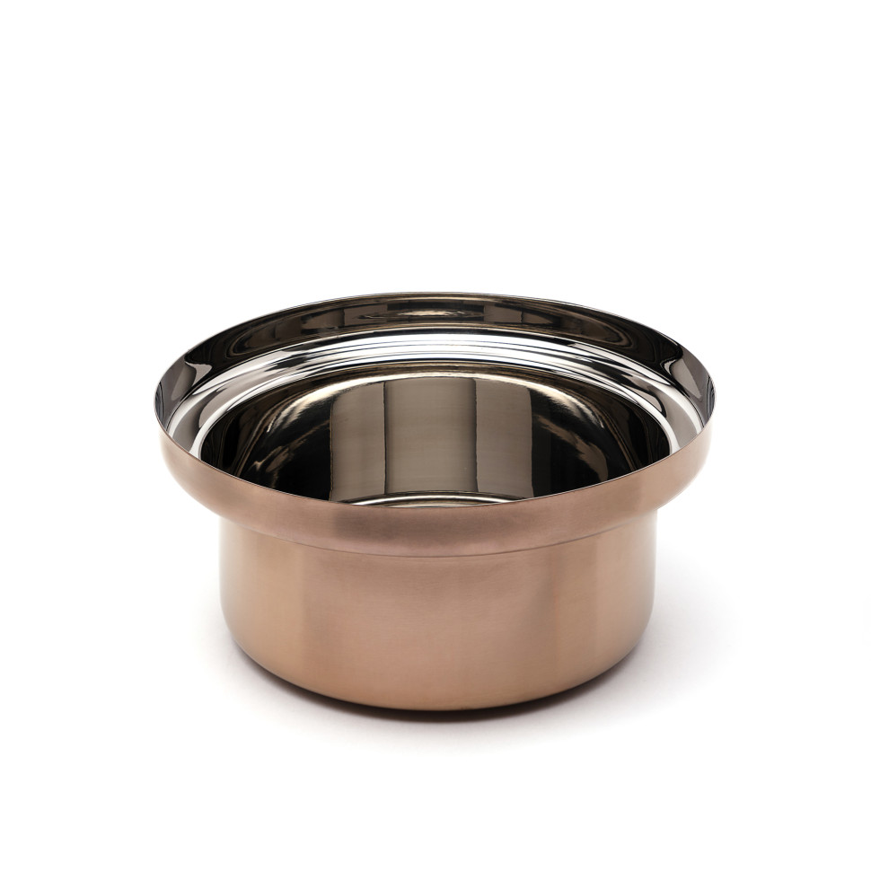 Кастрюля бронзовая с крышкой KNIndustrie FOODWEAR, 1.5 л, нержавеющая сталь