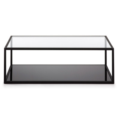 Журнальный столик La Forma Greenhill 110 x 60 x h35 см, чёрный