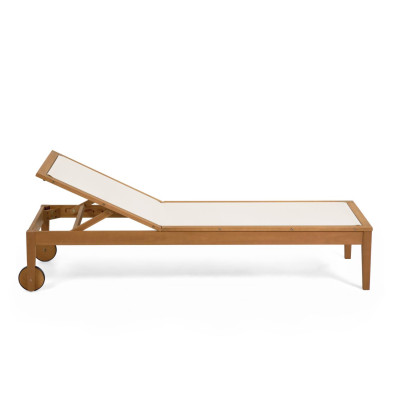 Шезлонг La Forma Caterin 70 x 200 x h37 см, бежевый