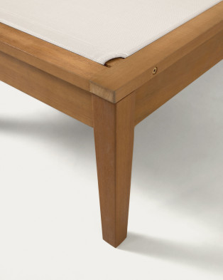 Шезлонг La Forma Caterin 70 x 200 x h37 см, бежевый