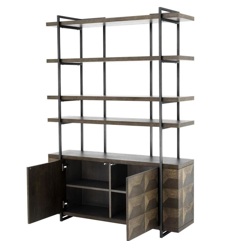 Стеллаж Gregorio Eichholtz Cabinets 140 x 40 x 200h nc61382