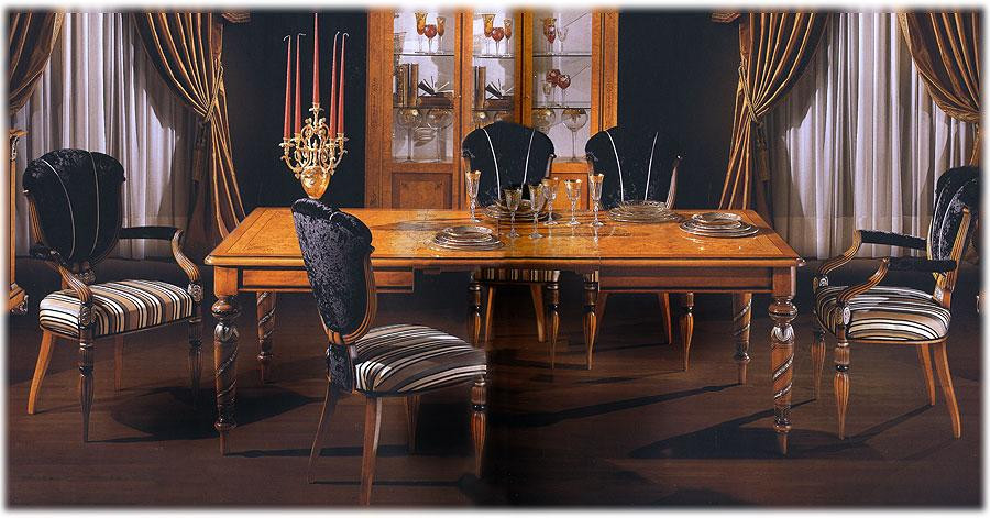 Стол в столовую Ezio bellotti Platinum 1142