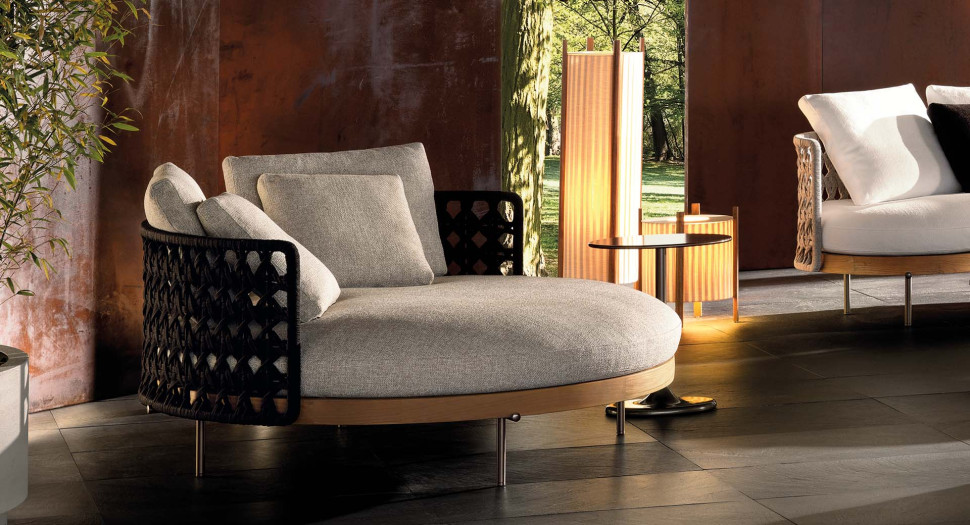 Кушетка Minotti Torii Nest Outdoor - стиль