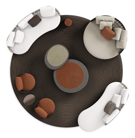 Кушетка Minotti Torii Nest Outdoor