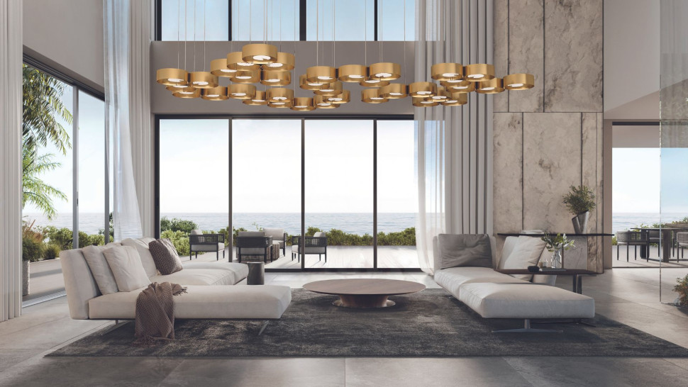 Светильник люстра Masiero Sound OR6