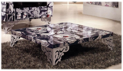 Стол журнальный Cartoon Rm arredamenti Capriccio G/114.f275.g2