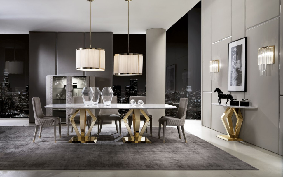 Стул в столовую Dv home collection Byron sedia
