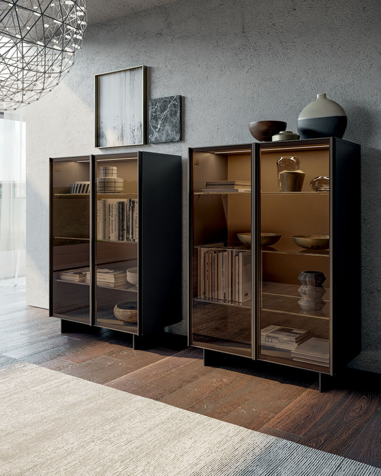 Буфет Dallagnese Glass Up - материал