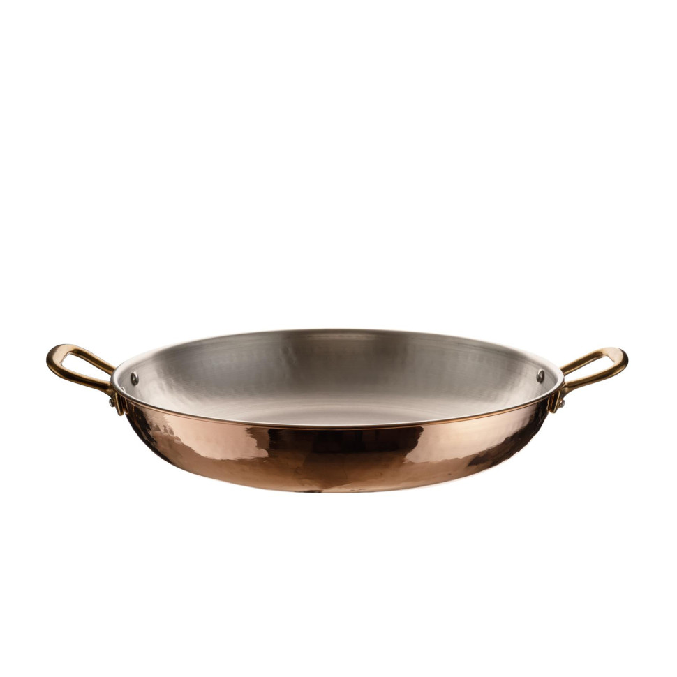 Сковорода для паэльи SchonhuberFranchi Rame, диаметр 36 см, h6 см, 3,6 л, нержавеющая сталь, медь
