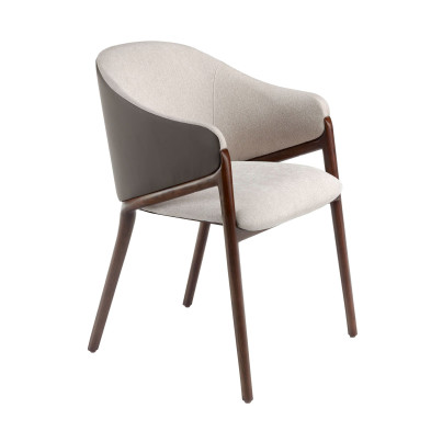 Стул Angel Cerda ACH20071, 4090 56 x 78 x h85 см, коричневый, бежевый