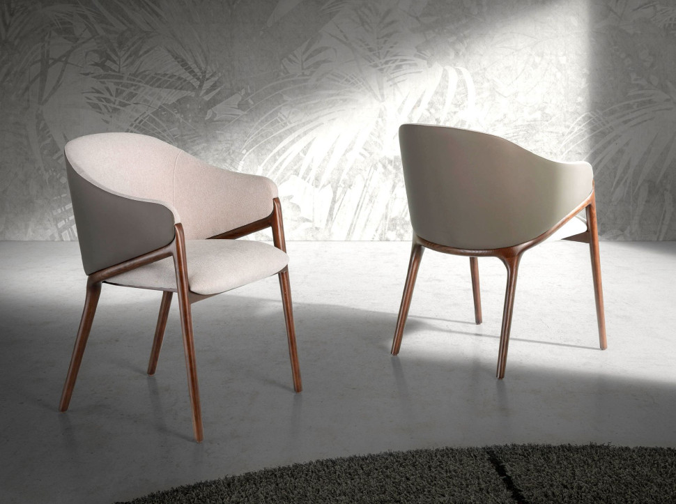 Стул Angel Cerda ACH20071, 4090 56 x 78 x h85 см, коричневый, бежевый