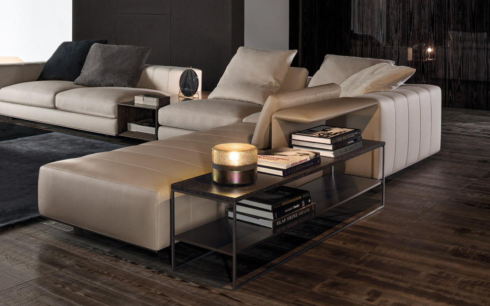 Приставной стол Minotti Calder Bronze