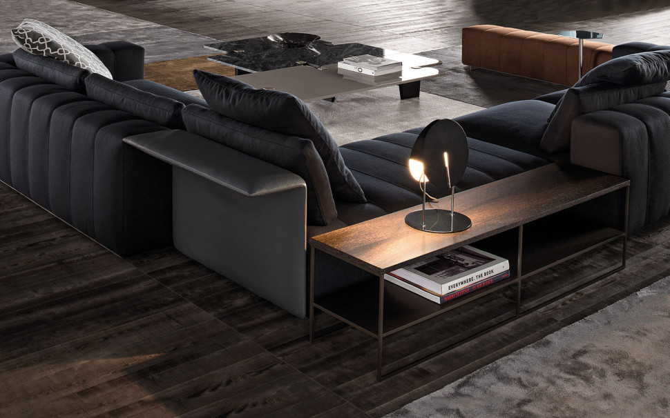 Приставной стол Minotti Calder Bronze
