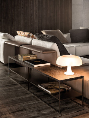 Приставной стол Minotti Calder Bronze